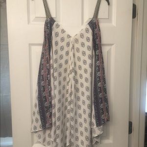 Maurices asymmetrical top with spaghetti straps.